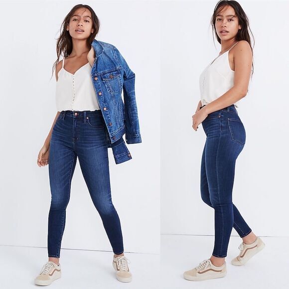 Madewell Tall‎ Curvy High Rise Skinny 35 Tall Danny NWOT - Picture 1 of 10